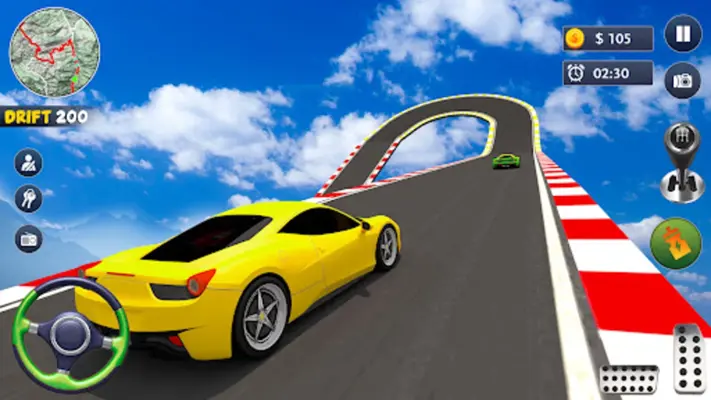 Grand Jumping Ramp  Car Games android App screenshot 0